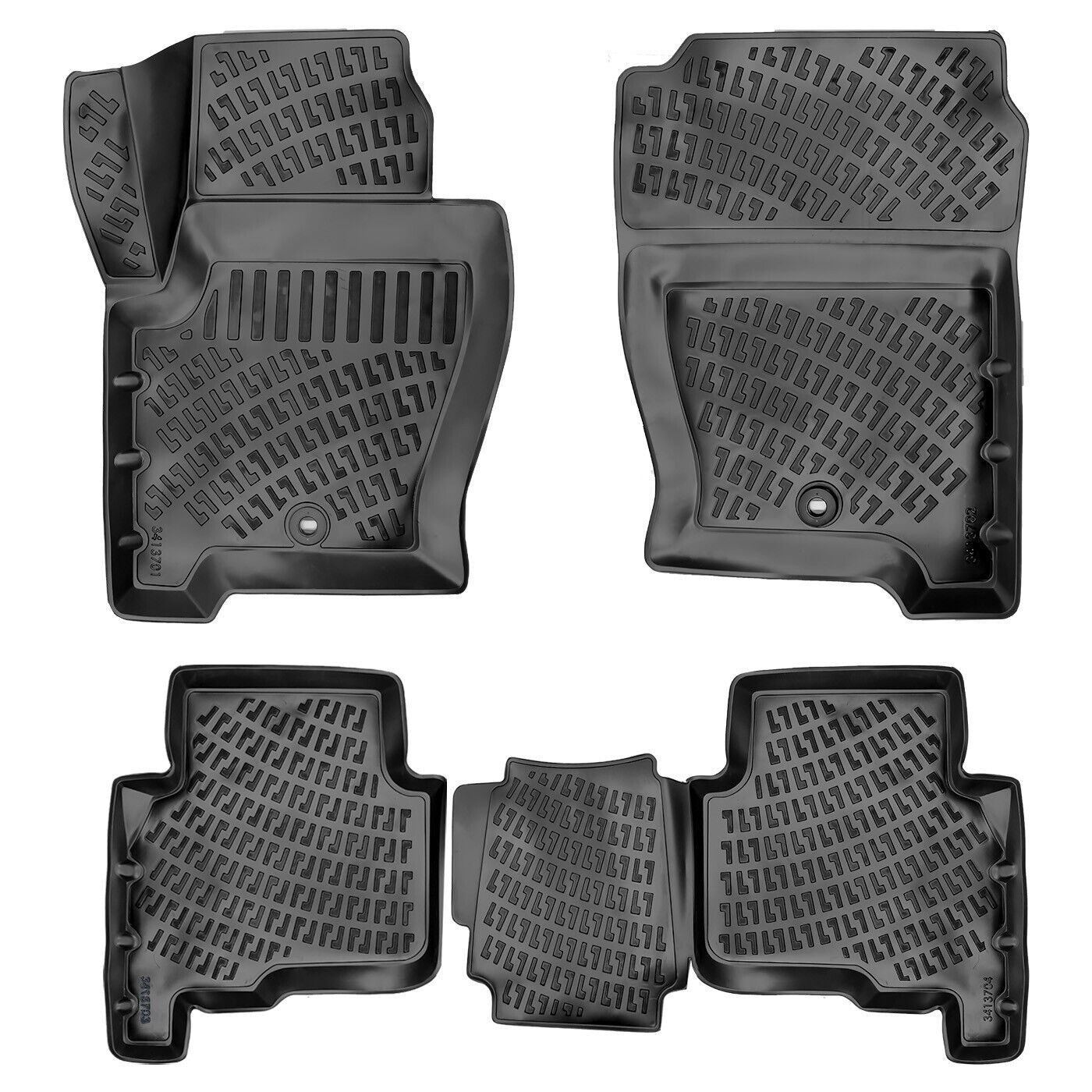 Floor Mats Liner Fits Land Rover Range Rover Sport L320 2005-2013 Eco 3D Molded