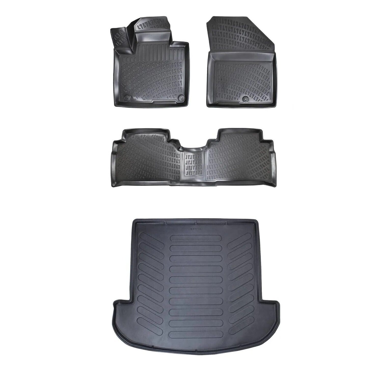 Floor Mats + Cargo Liner Eco For Kia Sorento 5 Seats 2016-2020 All Weather SET