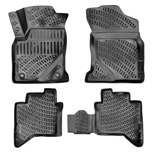 Floor Mats Liner Fits Toyota Hilux 2015-2023 Waterproof 3D Eco All Weather 4x