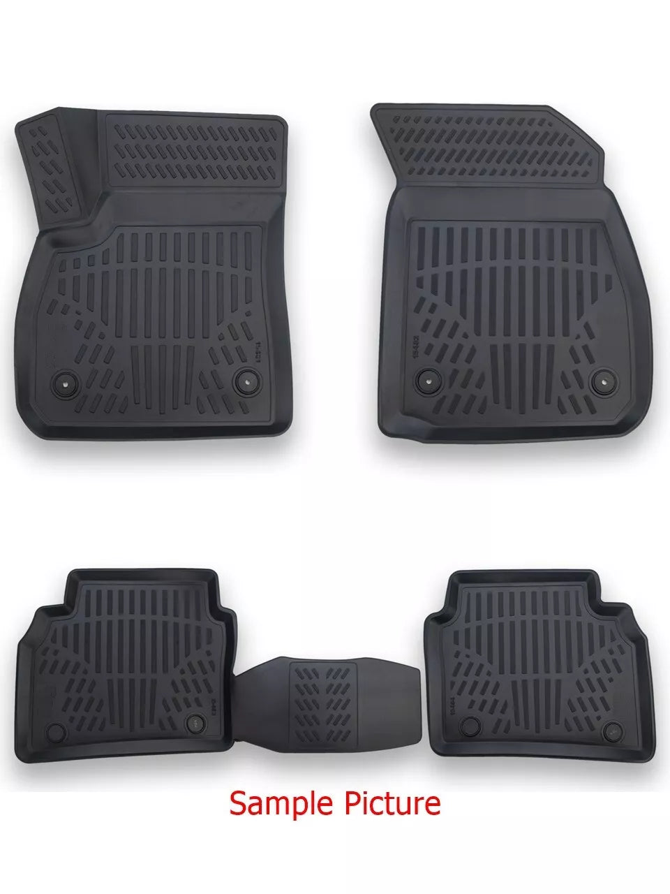 Floor Mats Liner Fits Mazda 3 2010-2013 Waterproof 3D Molded All Weather Eco